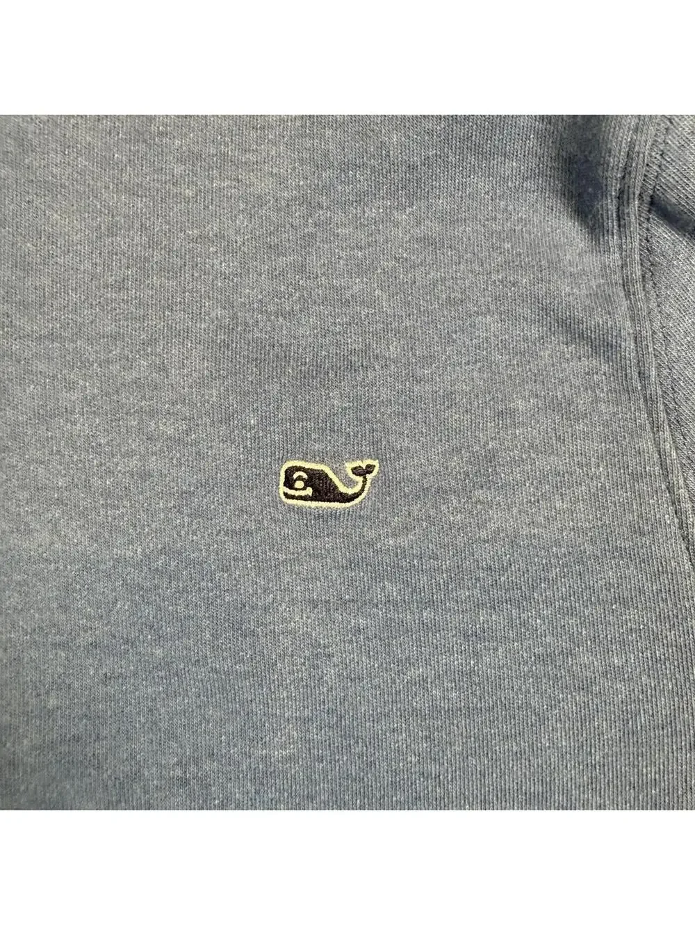 Vineyard Vines blue cotton quarter zip sweatshirt size kids XL